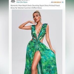 JLo costume - Maxi Dress Printed